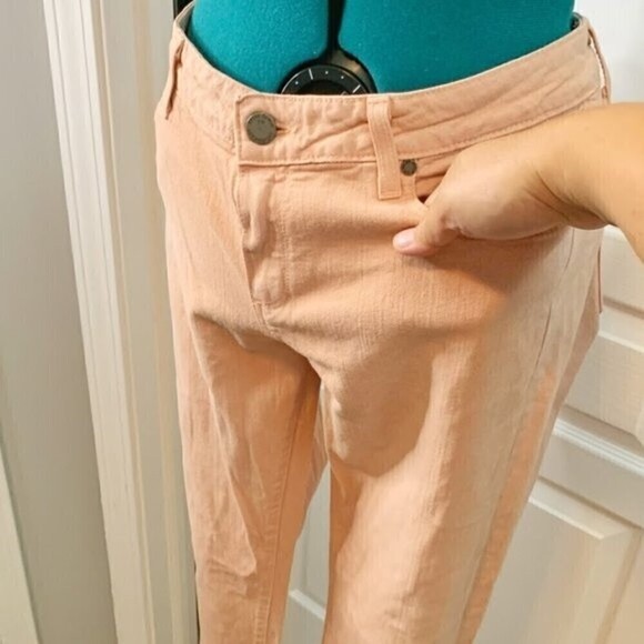 Paige Skyline Mid RiseAnkle Peg Skinny Jeans - Picture 4 of 12